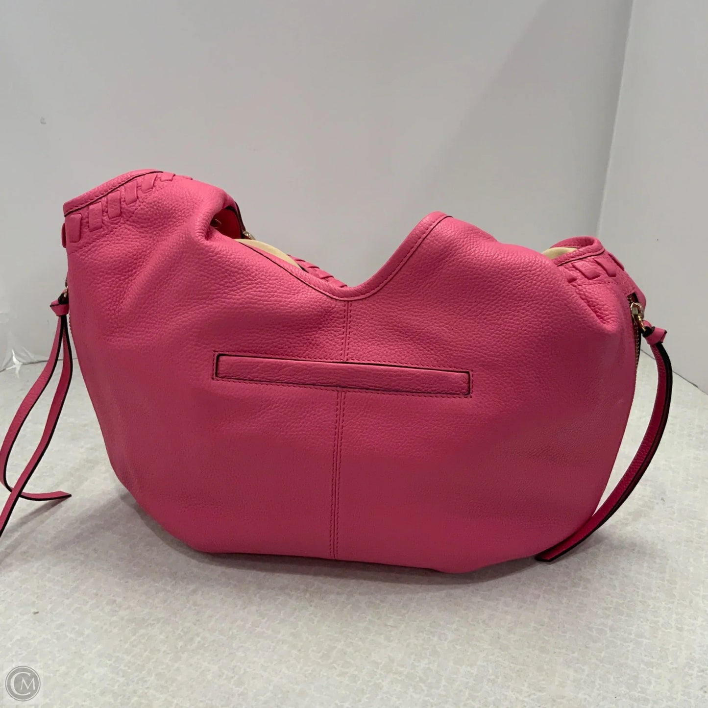 Handbag Leather By Lodis, Size: Medium