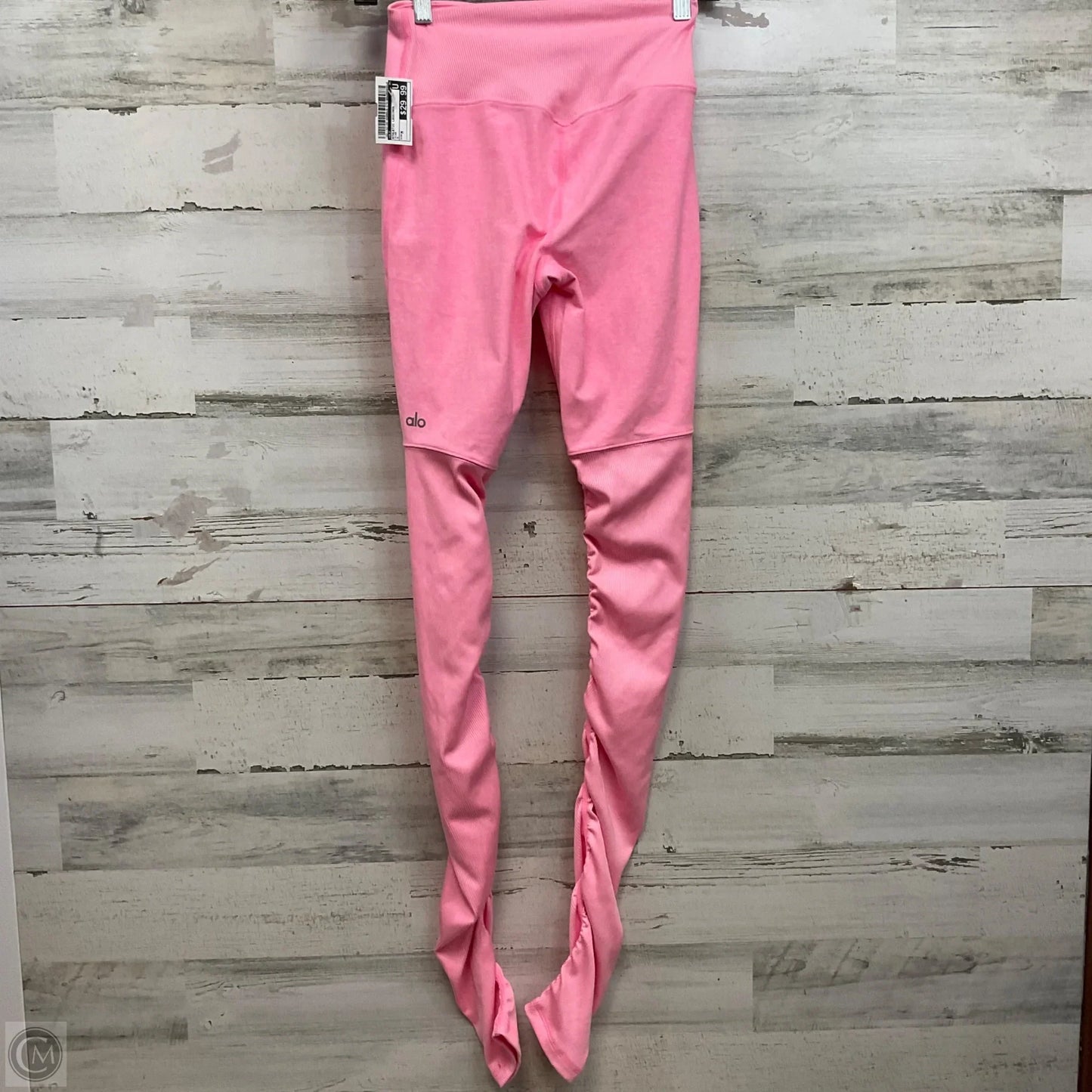 Athletic Leggings By Alo In Pink, Size: M
