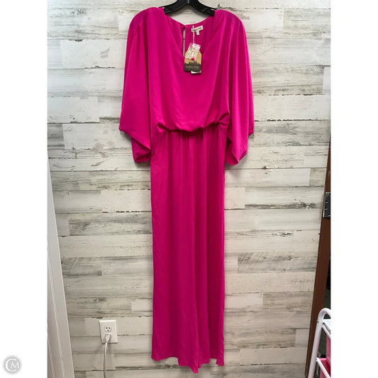 Jumpsuit By Main Strip In Pink, Size: S