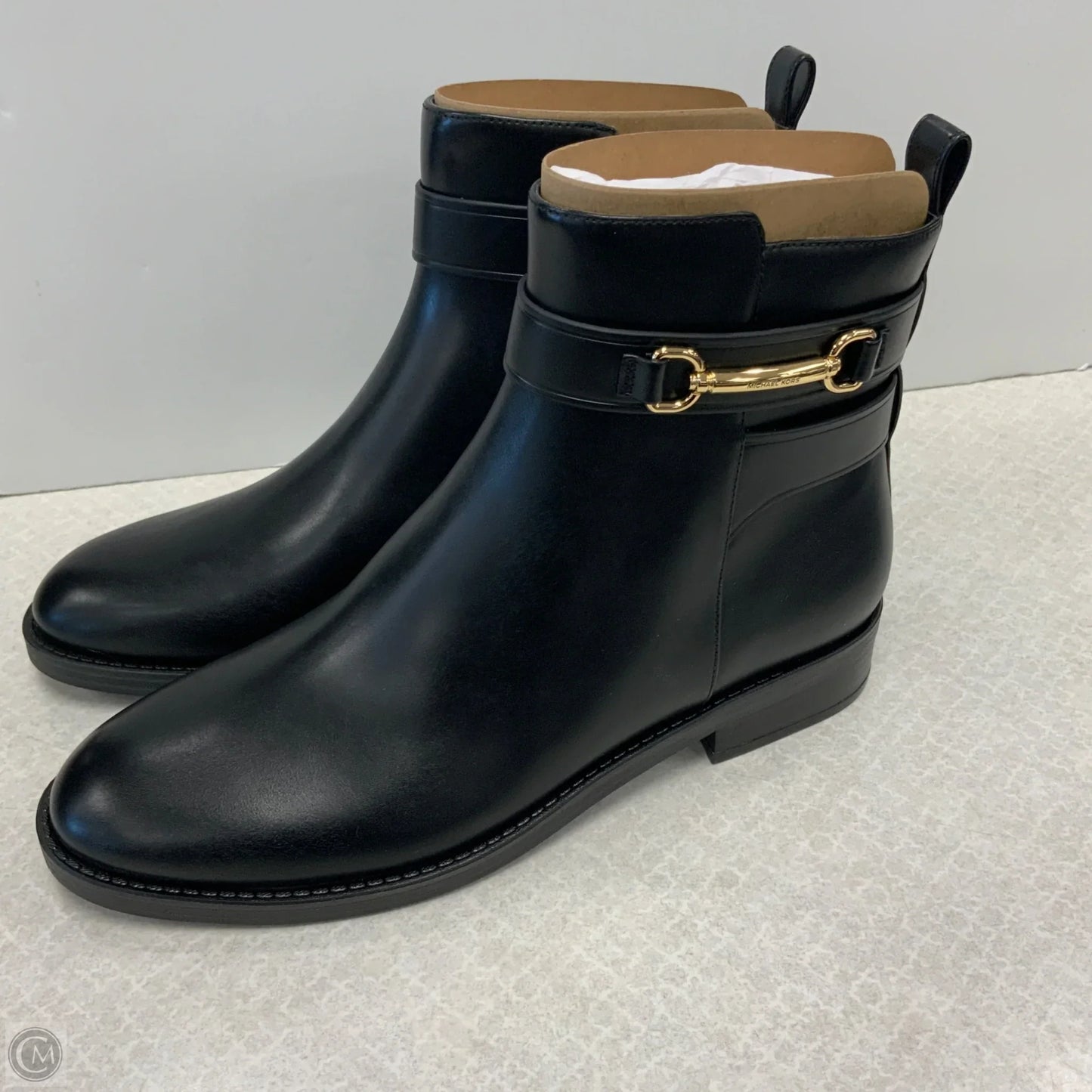 Boots Designer By Michael Kors In Black, Size: 7.5