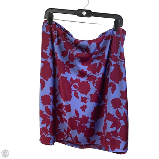 Skirt Mini & Short By J. Crew In Blue, Size: Xxl