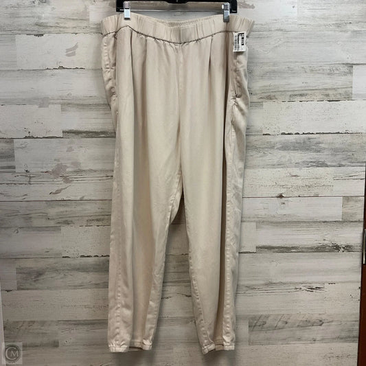 Pants Dress By Eileen Fisher In Cream, Size: 1x