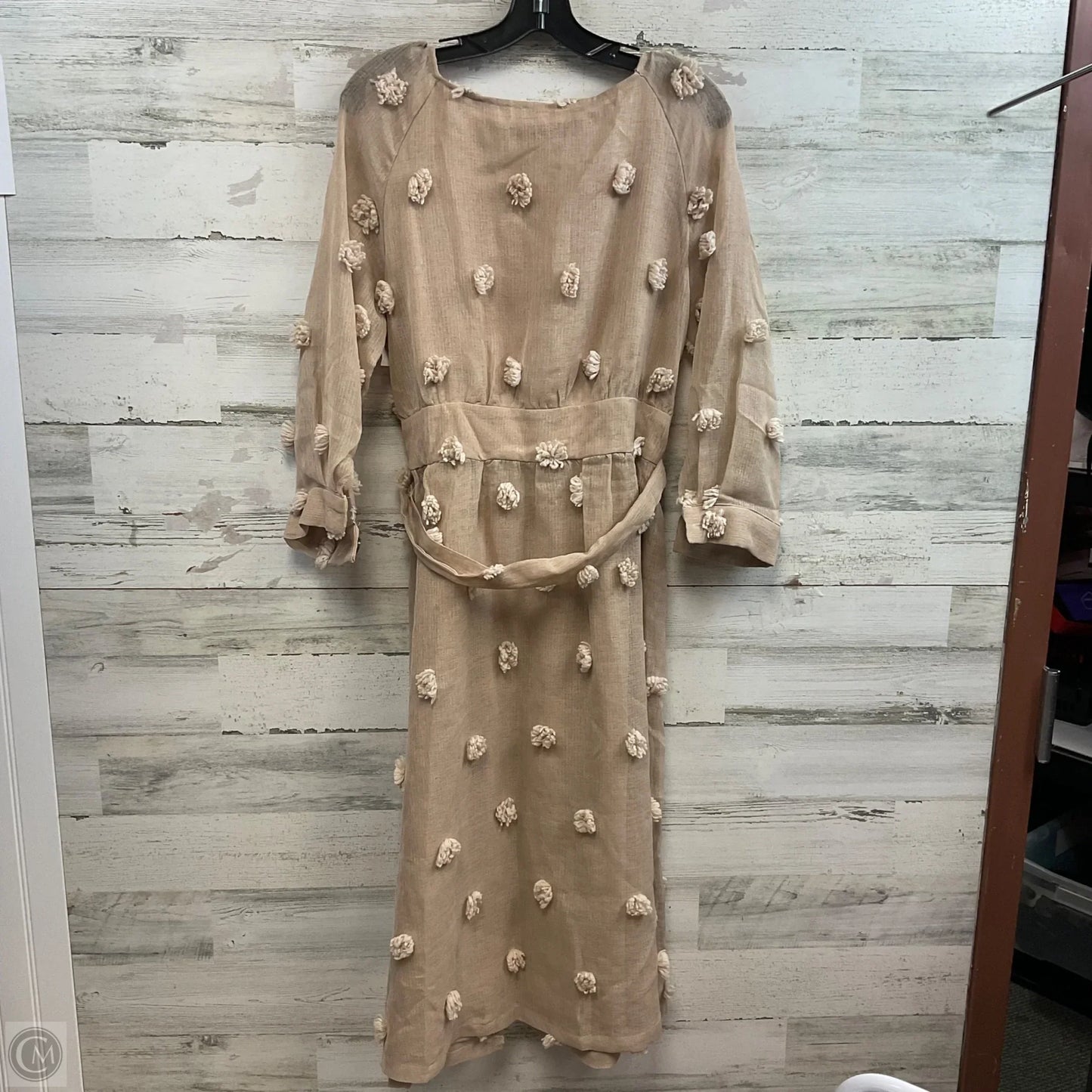 Dress Casual Midi By Bohme In Brown, Size: M
