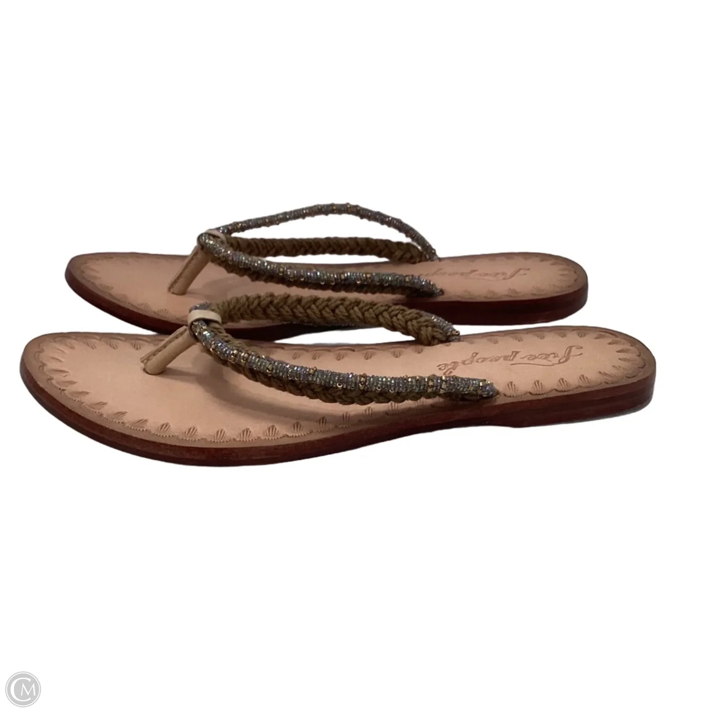 Sandals Flats By Free People In Brown, Size: 6.5