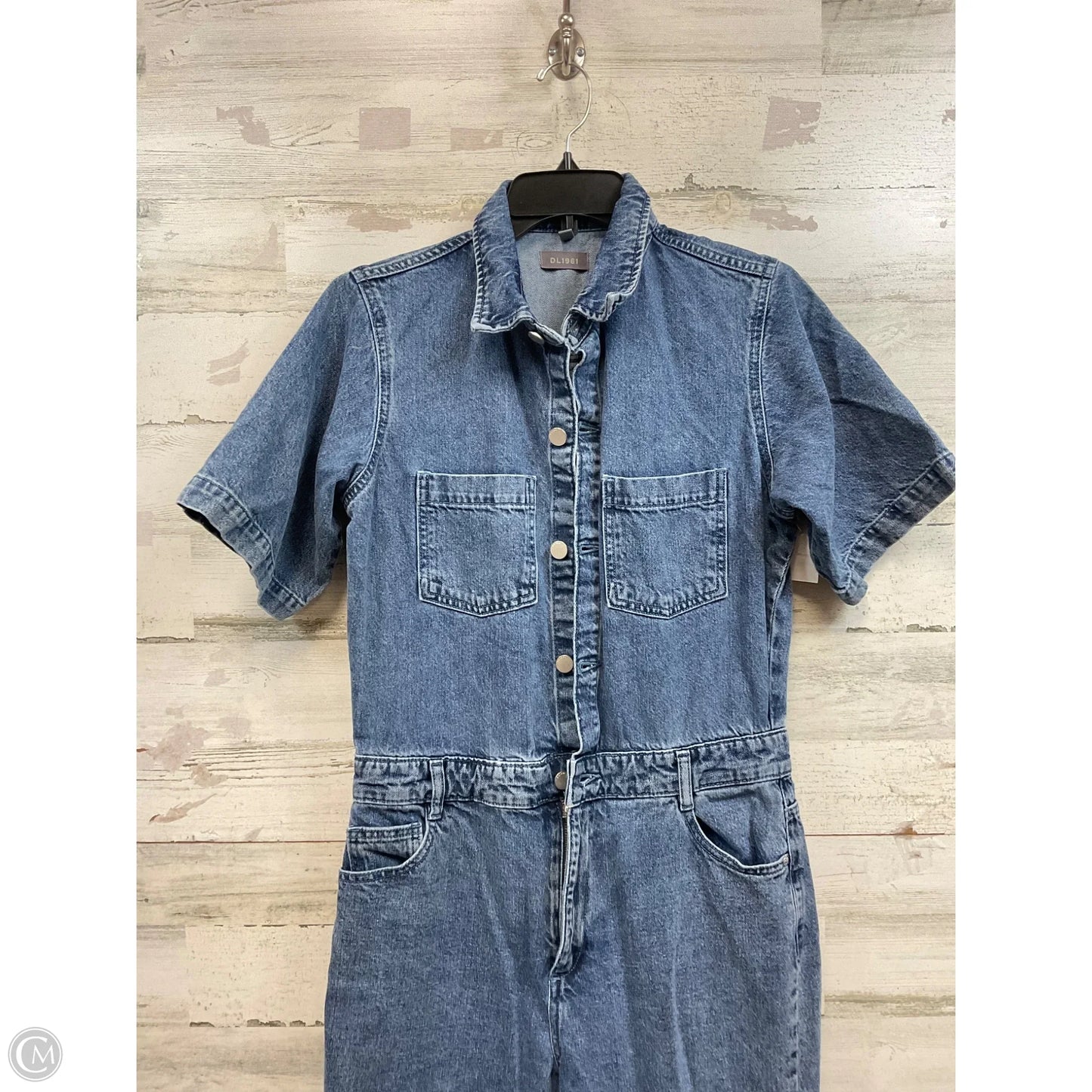 Jumpsuit By Dl1961 In Blue Denim, Size: L