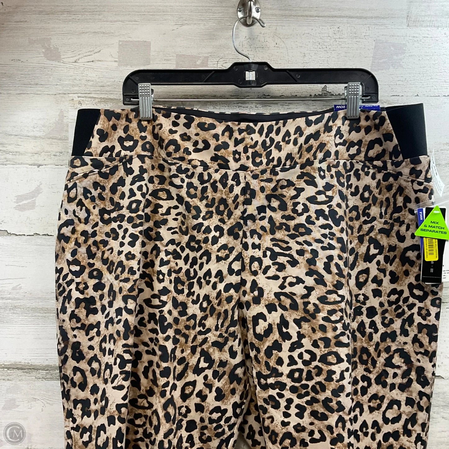 Pants Dress By Investments In Animal Print, Size: 20