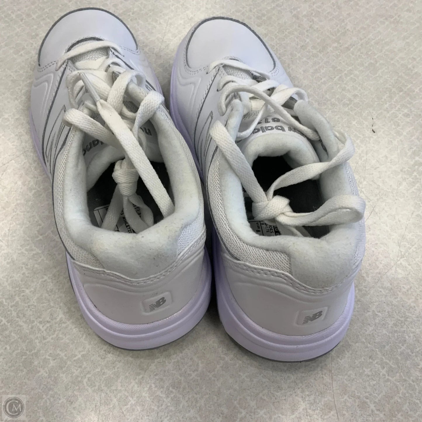 Shoes Athletic By New Balance In White, Size: 8