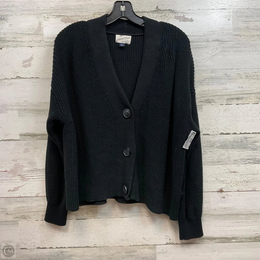 Sweater Cardigan By Universal Thread In Black, Size: Xl