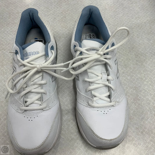 Shoes Athletic By New Balance In White, Size: 10