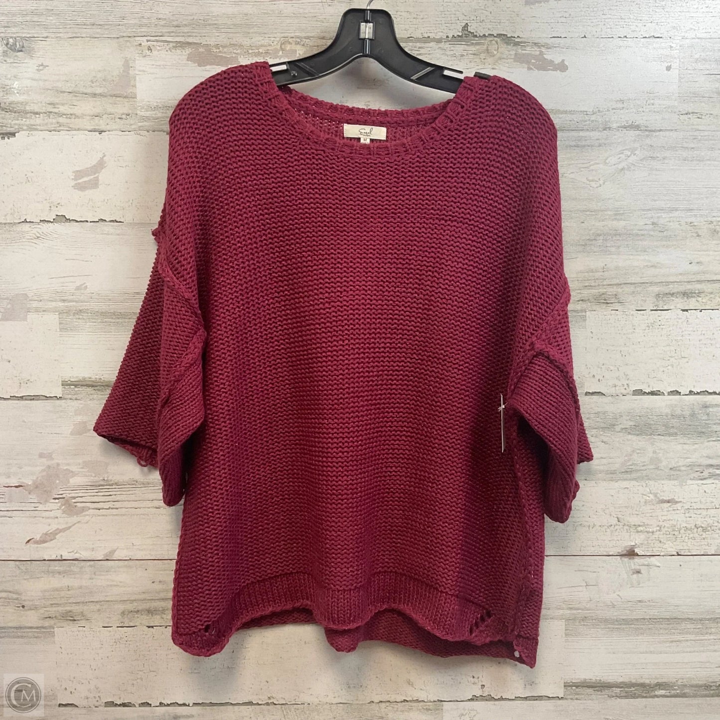 Sweater By Easel In Purple, Size: M