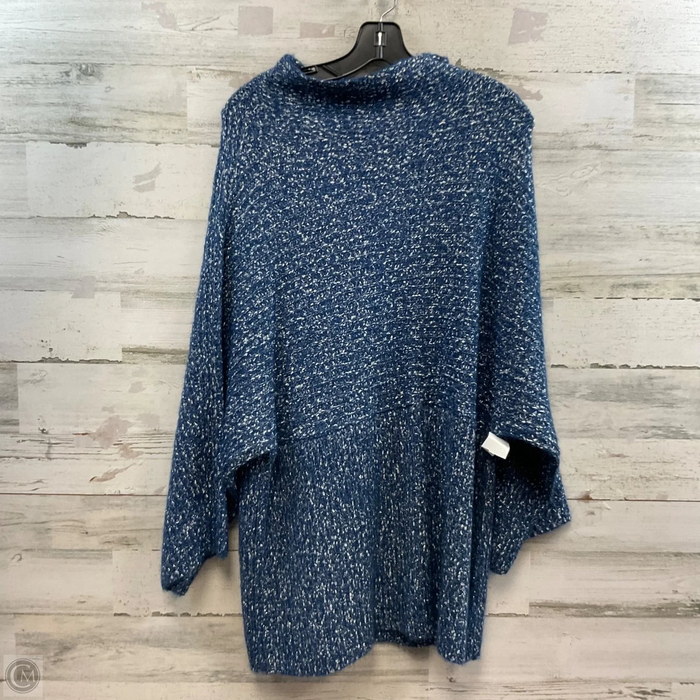 Sweater Luxury Designer By St John Collection In Blue, Size: Xl