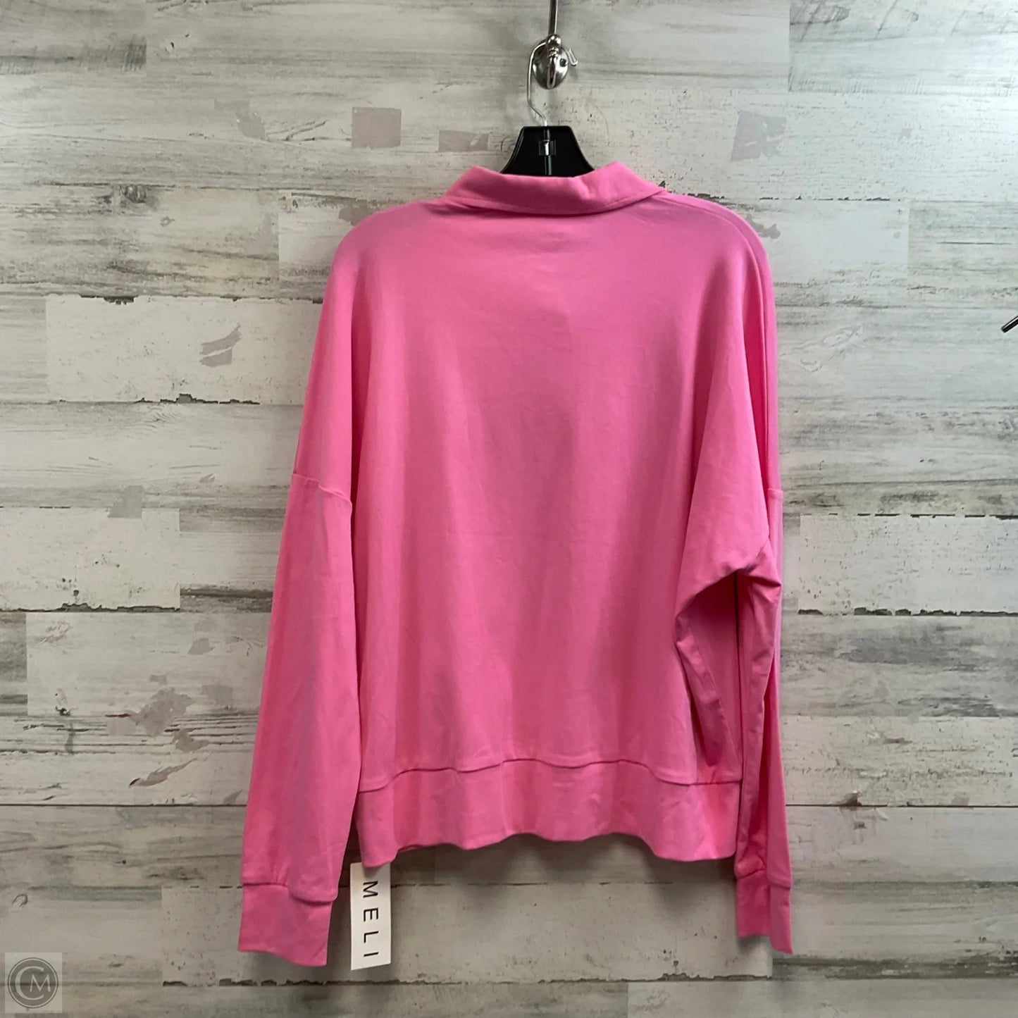 Top Long Sleeve By MELI In Pink, Size: 2x
