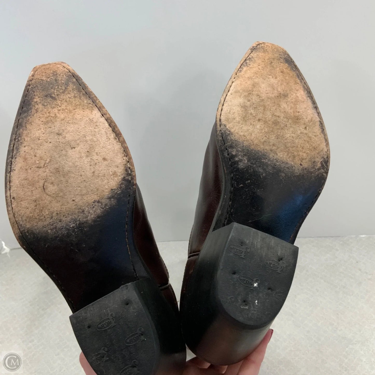 Boots Western By Justin In Brown, Size: 5.5