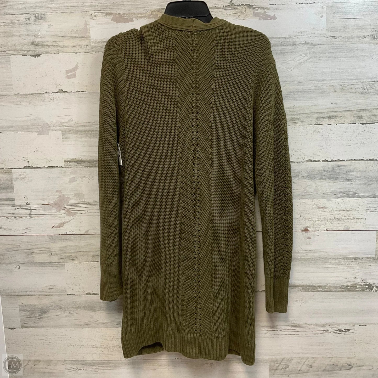 Sweater Cardigan By Soft Surroundings In Green, Size: L
