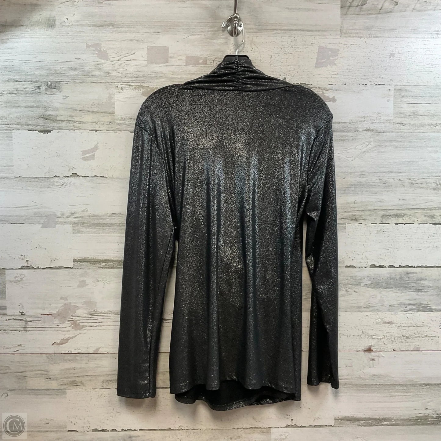 Blouse Long Sleeve By Soft Surroundings In Black, Size: M