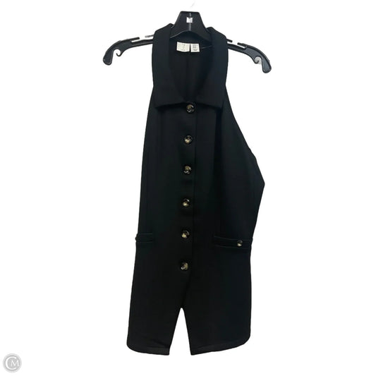 Blouse Sleeveless By Joie In Black, Size: Xl