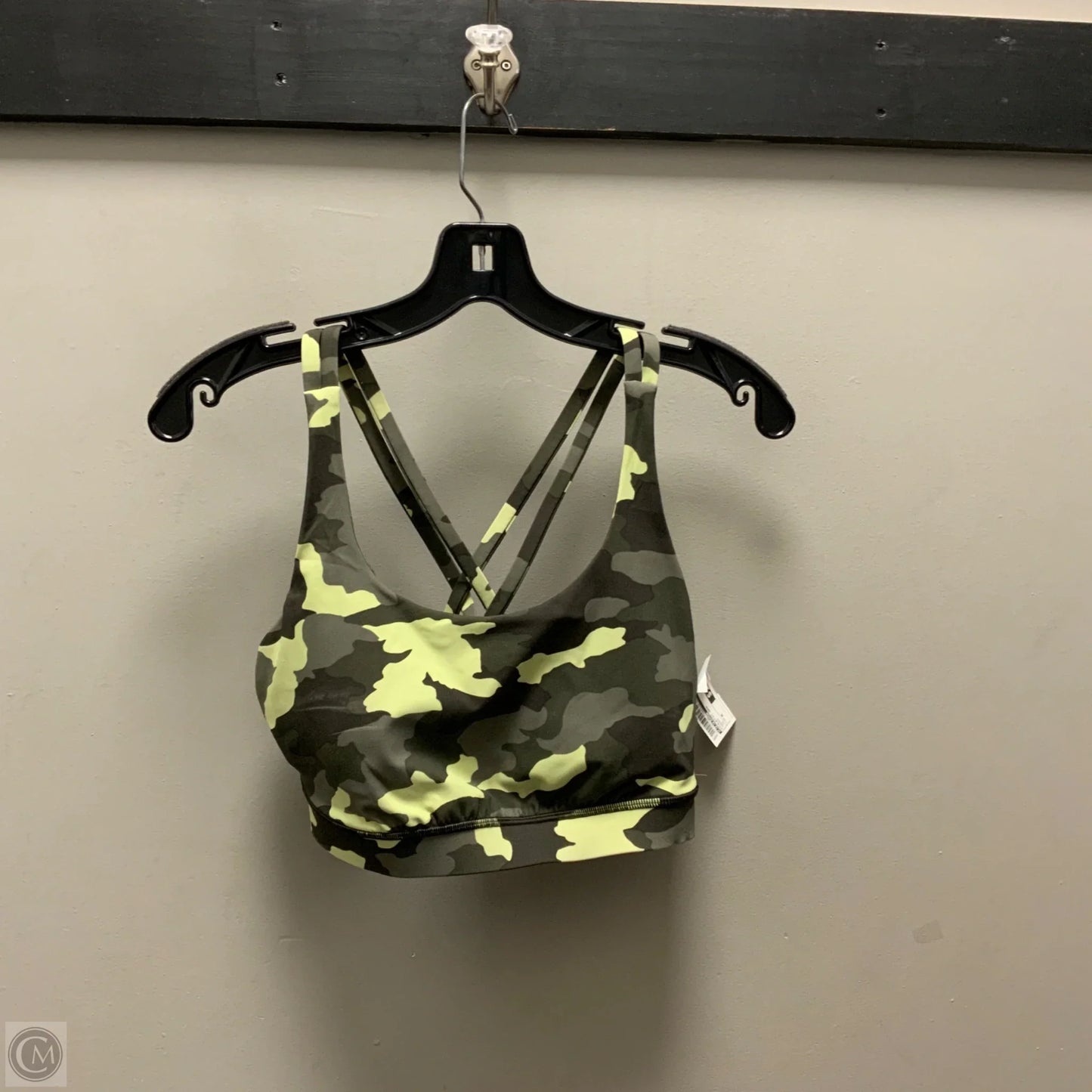 Athletic Bra By Lululemon In Green, Size: M