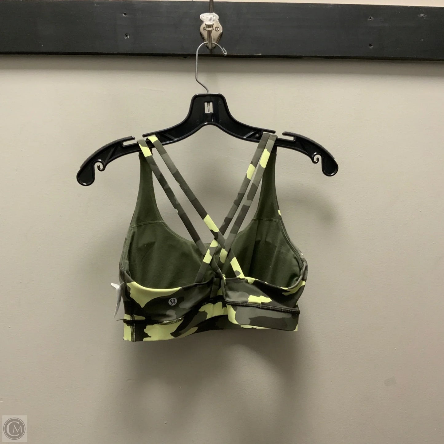 Athletic Bra By Lululemon In Green, Size: M