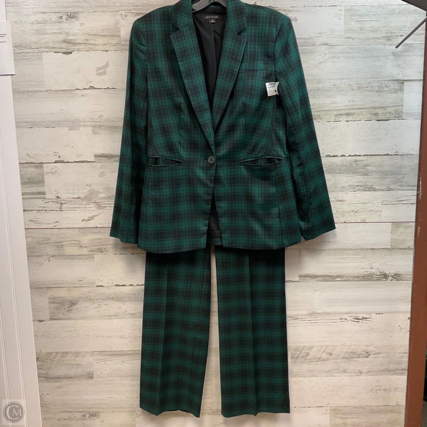 Pants Suit 2pc By Ann Taylor In Green, Size: 0