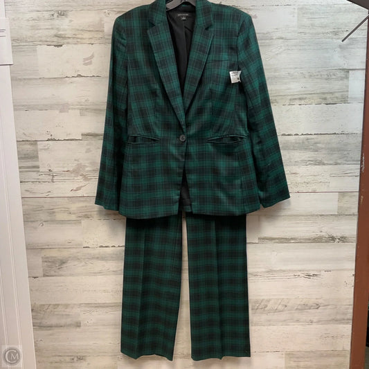 Pants Suit 2pc By Ann Taylor In Green, Size: 0