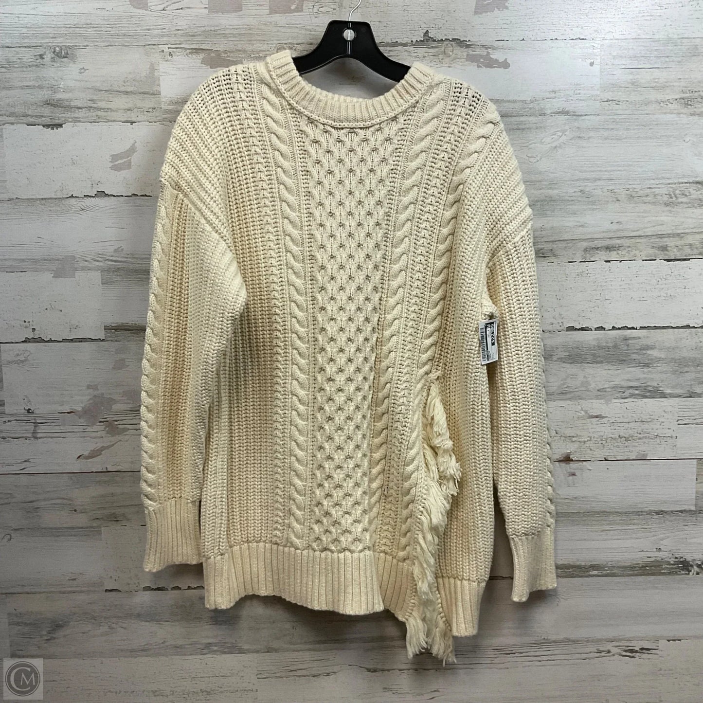 Sweater By J. Crew In Cream, Size: L