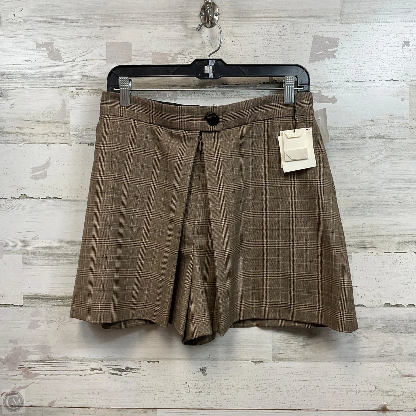 Skort Designer By Sandro In Brown, Size: 6