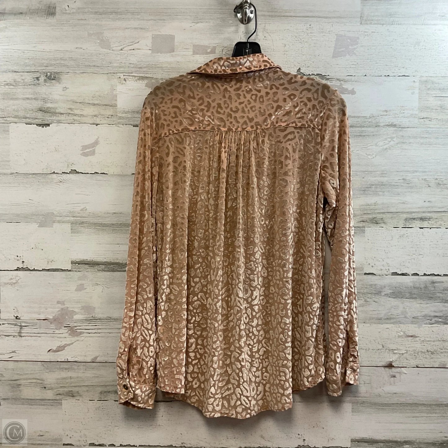 Top Long Sleeve By Umgee In Brown, Size: S