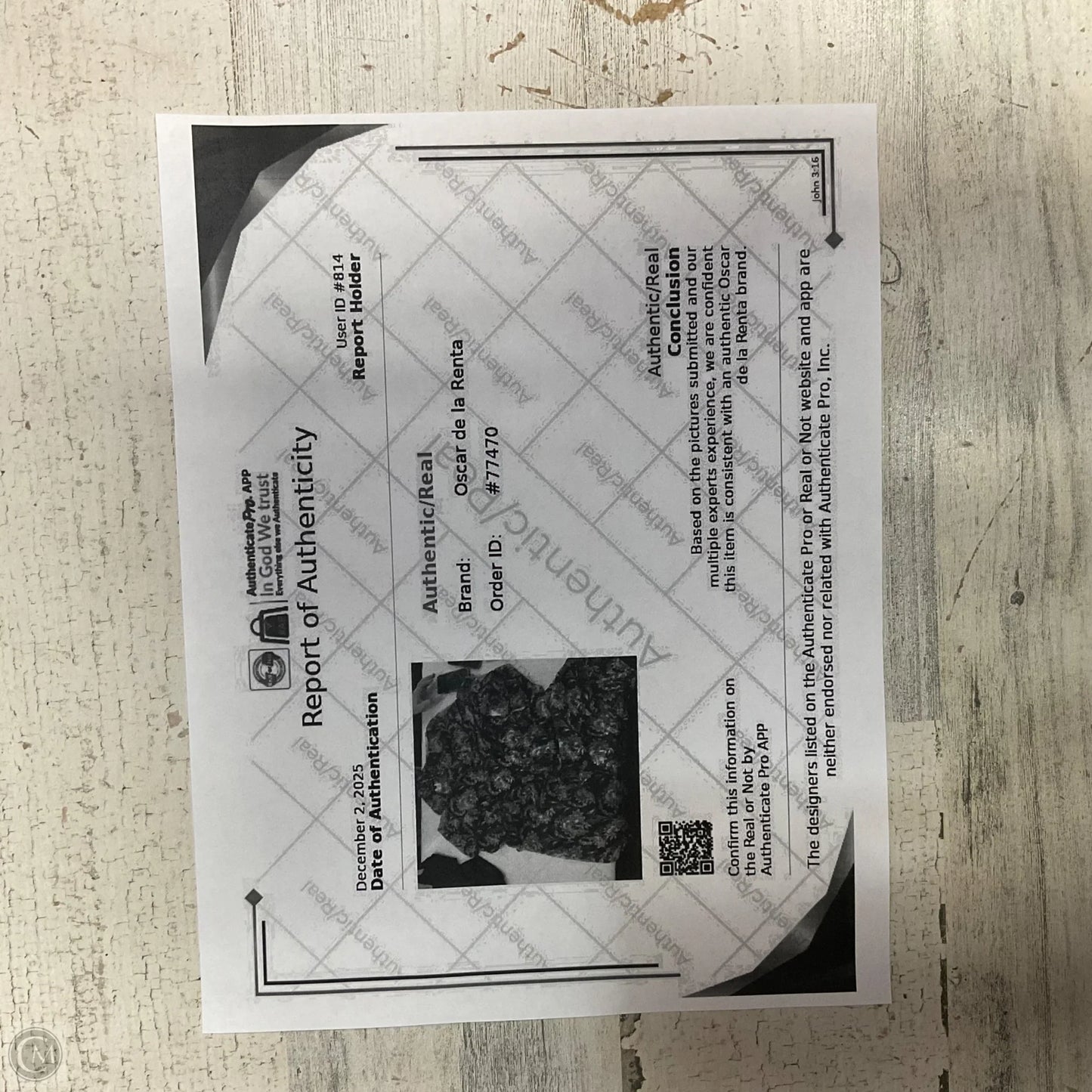 Dress Luxury Designer By Oscar De La Renta In Black, Size: 14