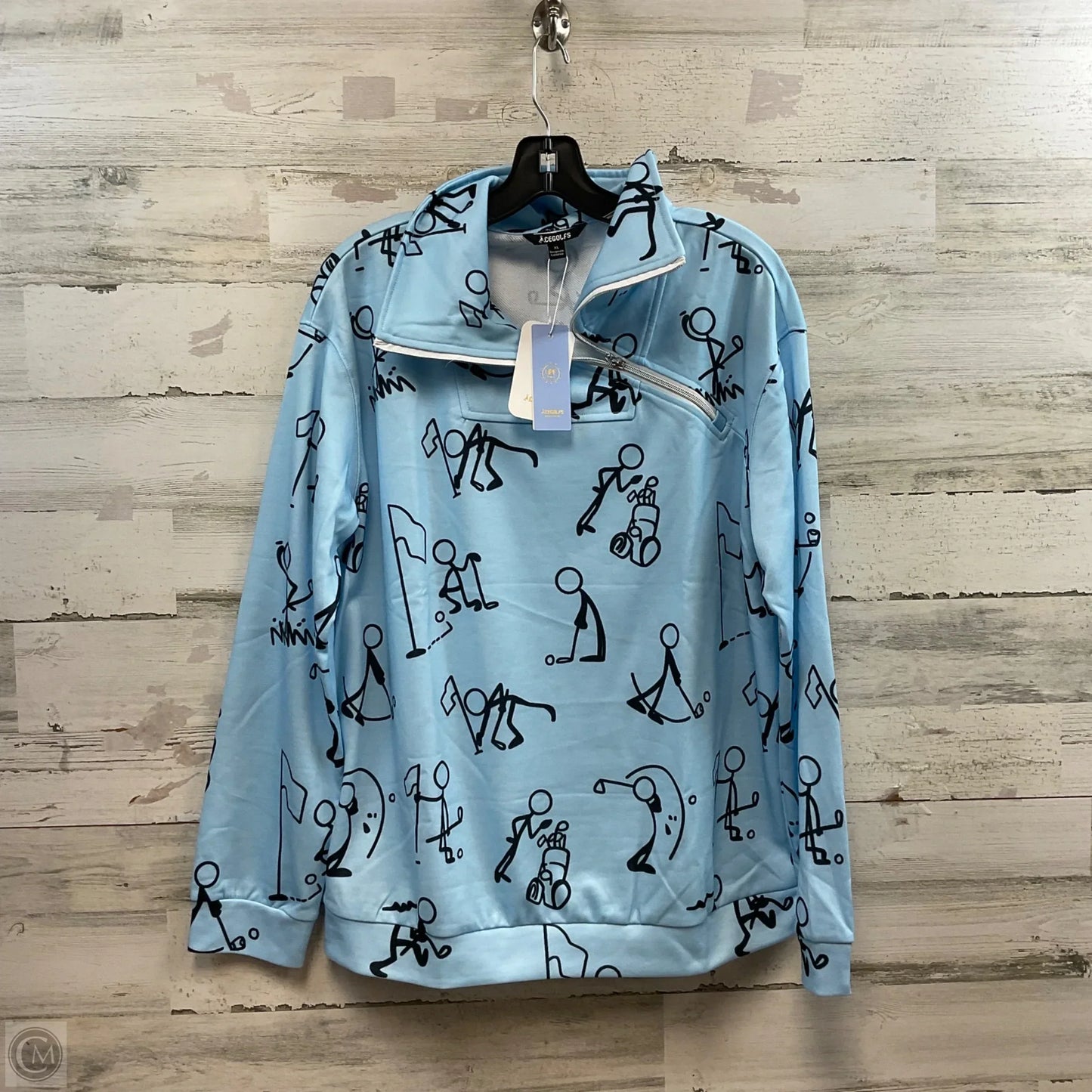 Jacket Other By CEGOLFS In Blue, Size: Xl