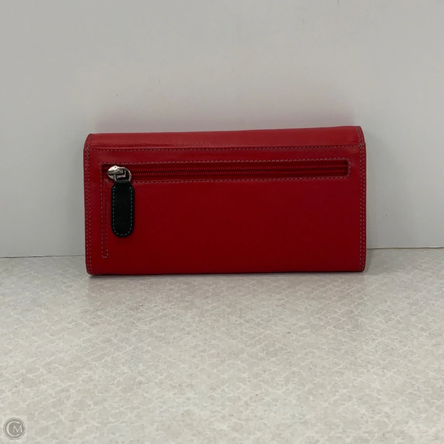 Wallet Leather By Visconti, Size: Large