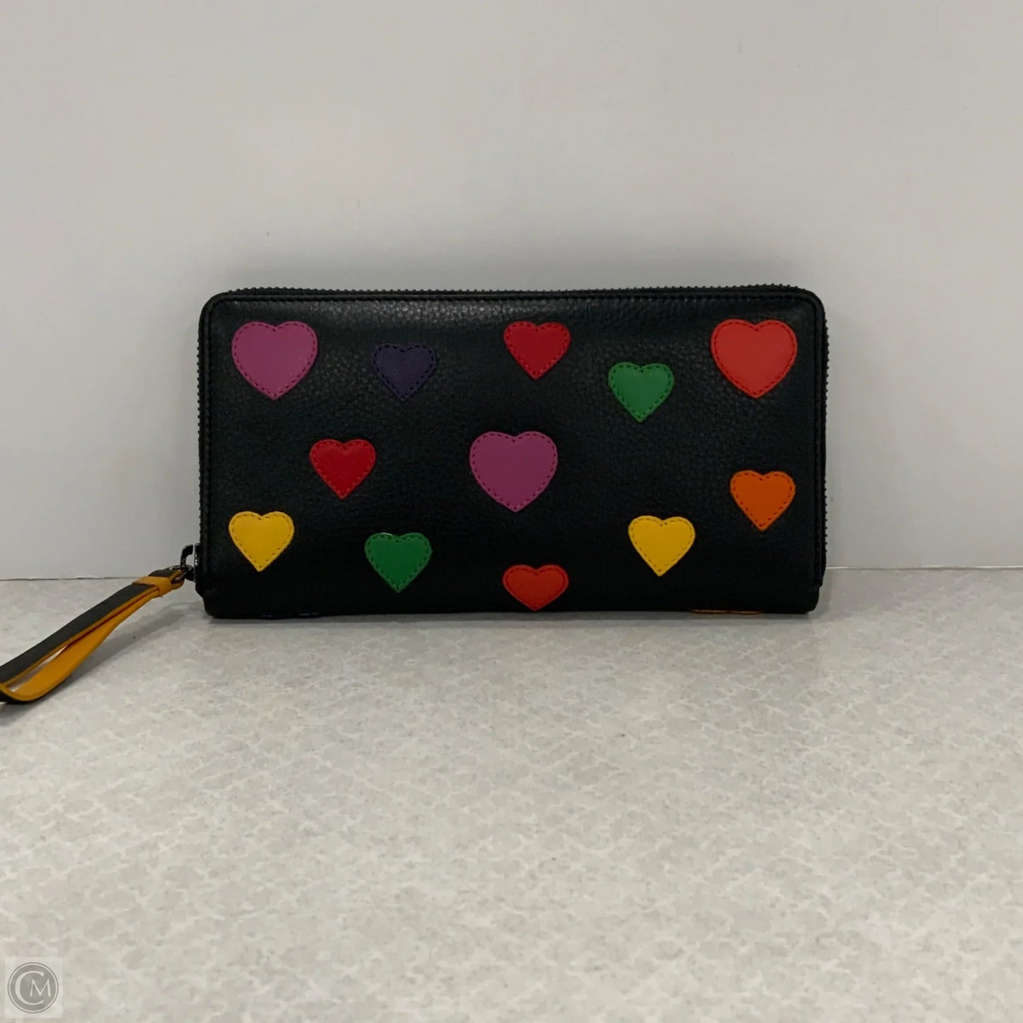 Wallet Leather By Viscount, Size: Large