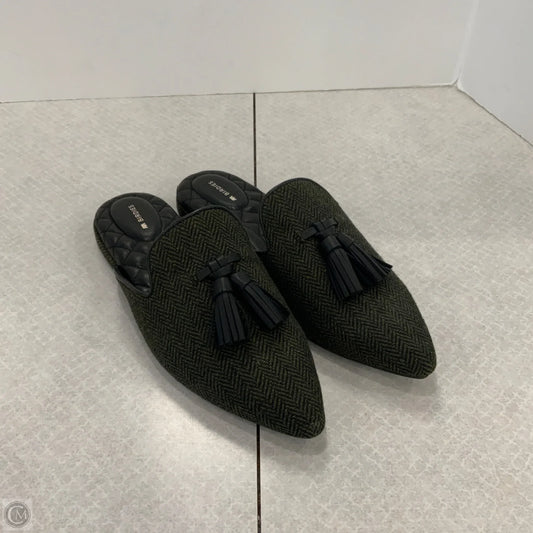 Shoes Flats By Birdies In Green, Size: 8.5