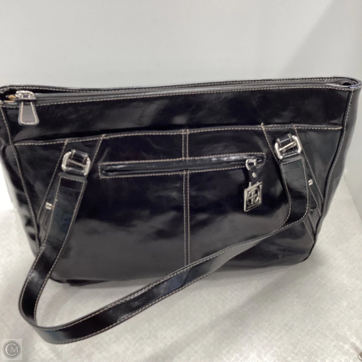 Handbag Leather By Gianni Bini, Size: Large