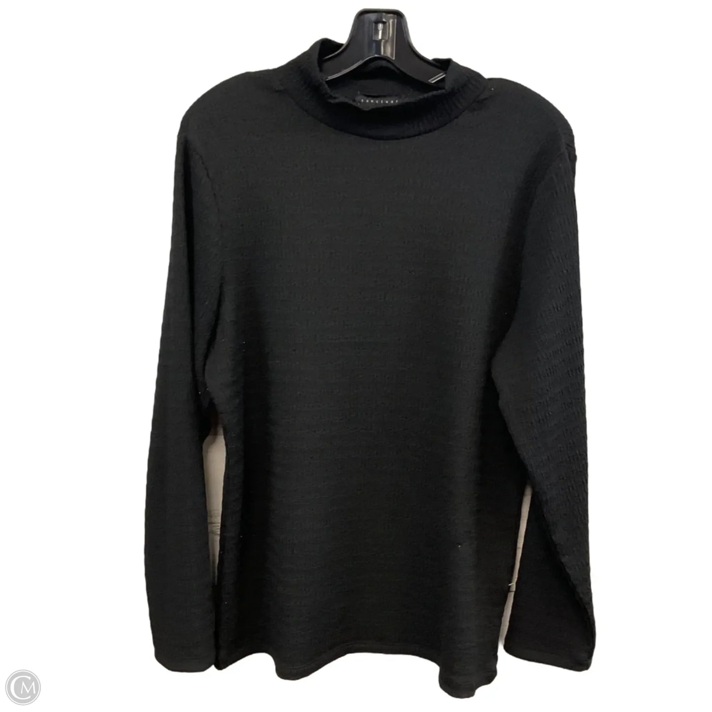 Blouse Long Sleeve By Sanctuary In Black, Size: 1x