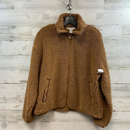Athletic Jacket By Athleta In Brown, Size: S