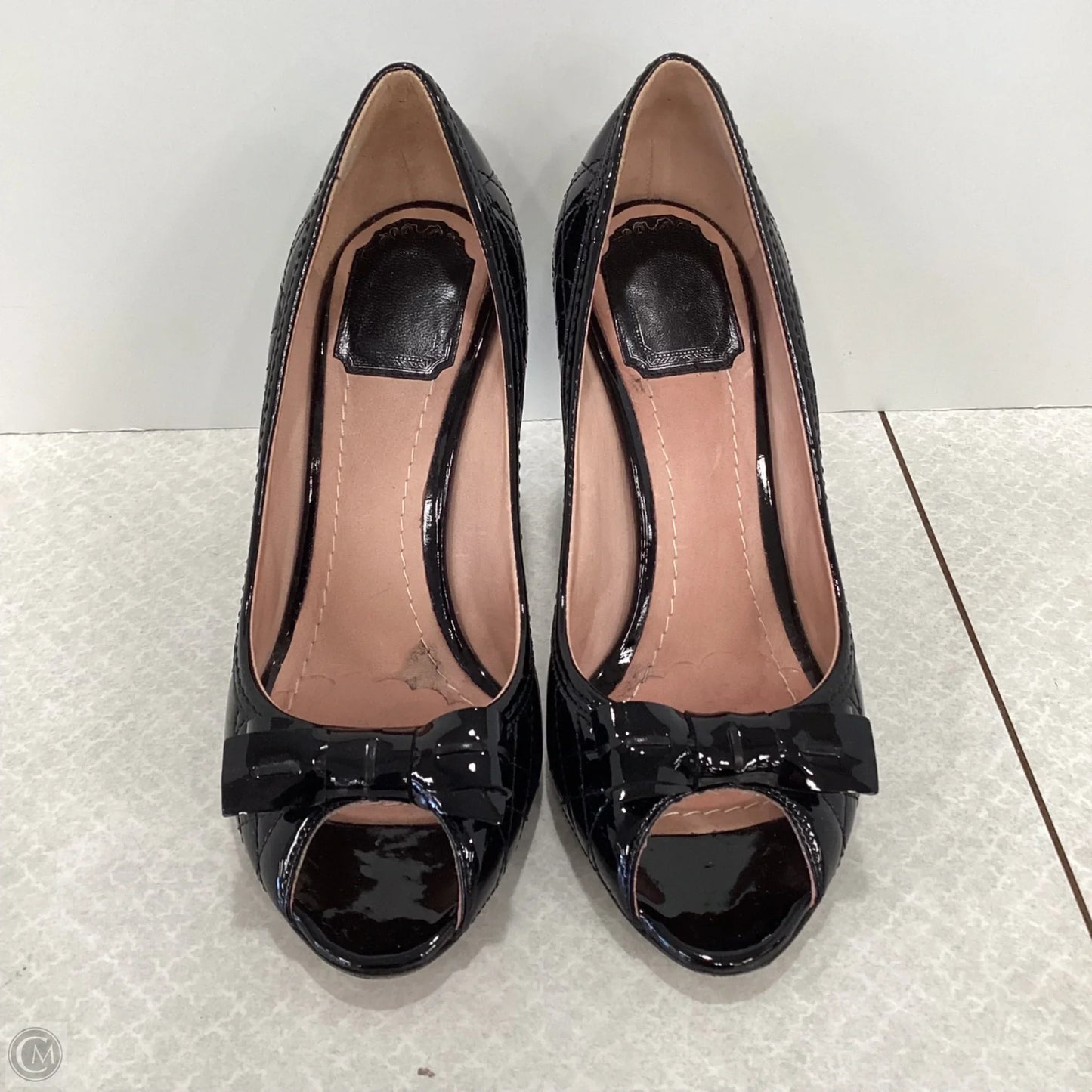 Shoes Luxury Designer By Dior In Black, Size: 6.5