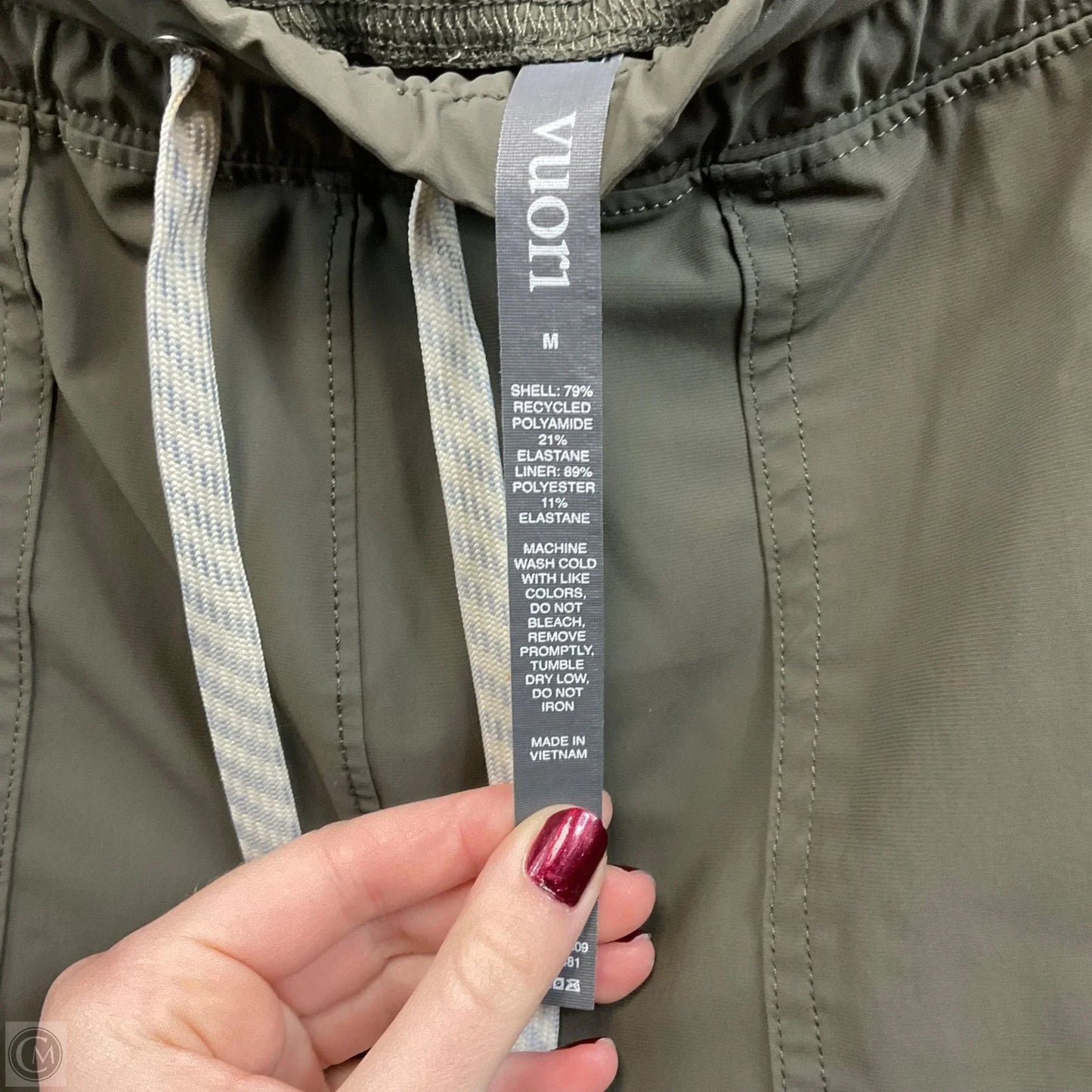 Athletic Pants By Vuori In Green, Size: M