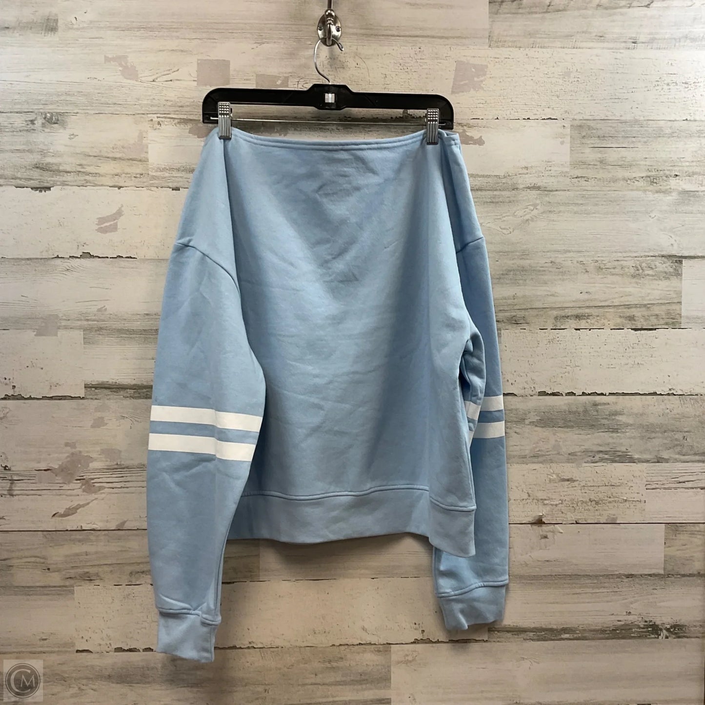 Top Long Sleeve By Peanuts In Blue, Size: Xl