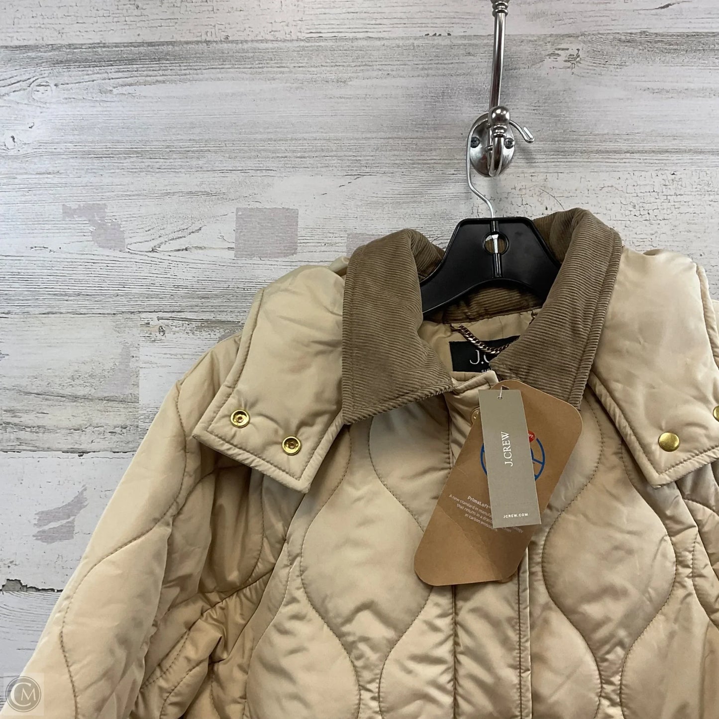 Coat Puffer & Quilted By J. Crew In Brown, Size: Sp