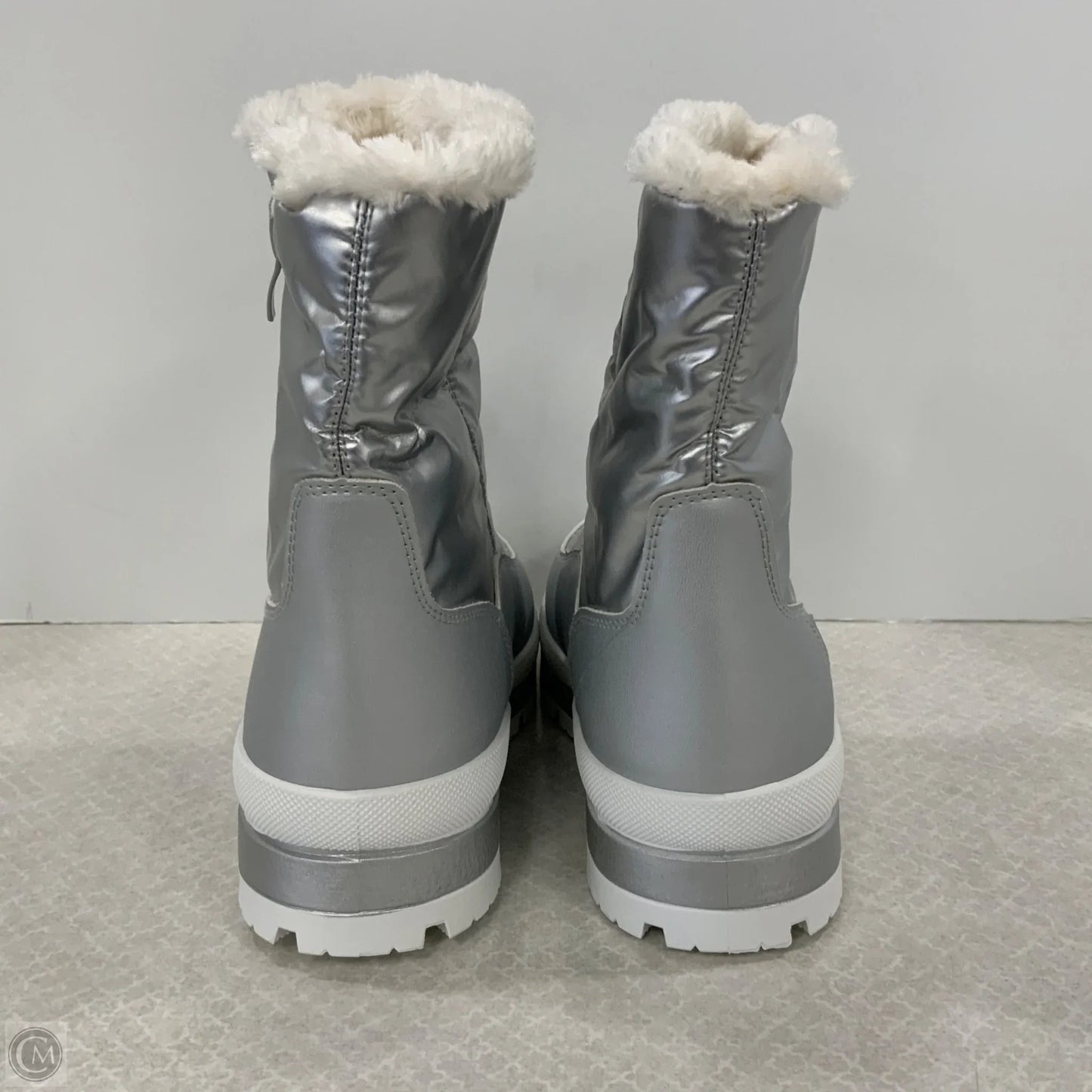 Boots Snow By Cmf In Silver, Size: 7.5