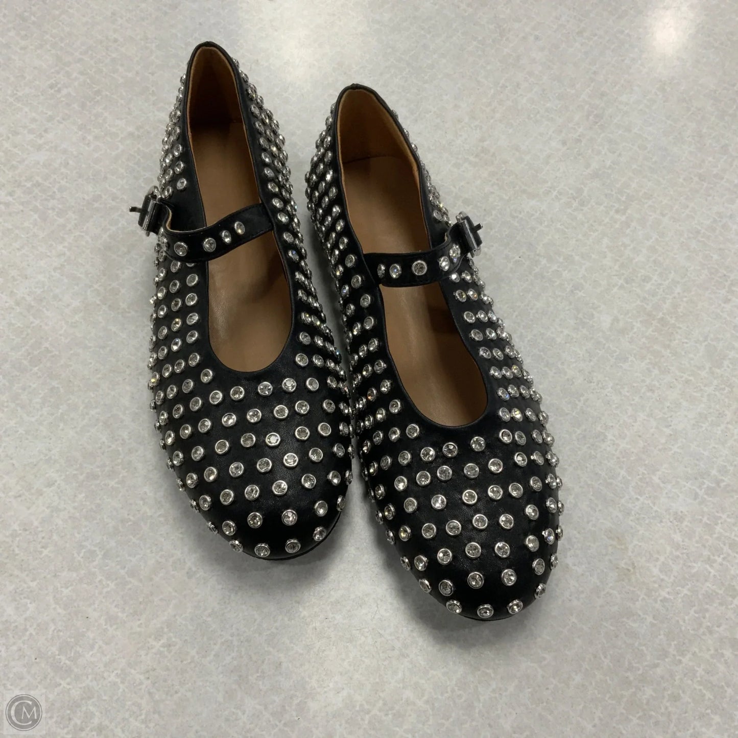 Shoes Flats By Cme In Black, Size: 9