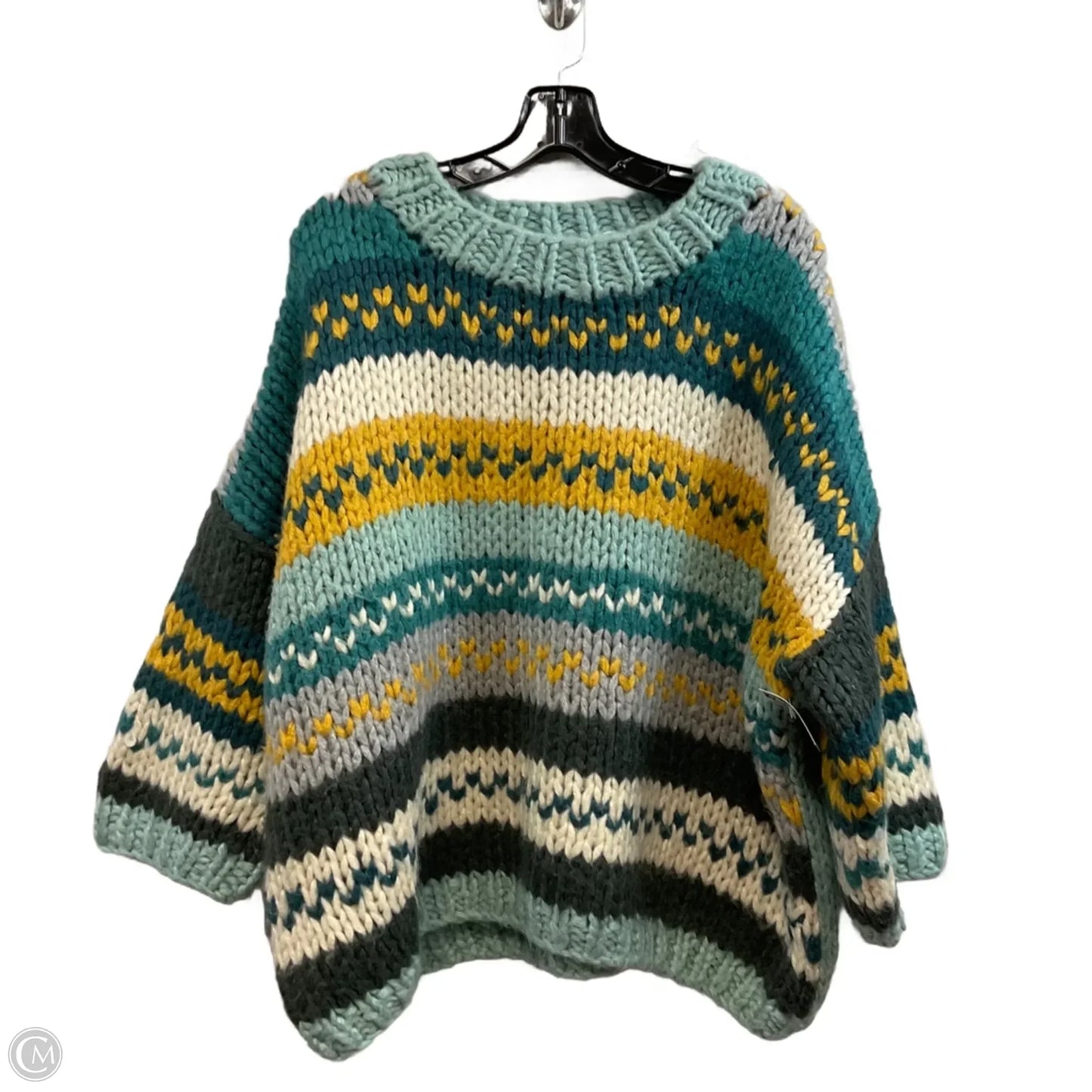 Sweater By Pol In Green, Size: L