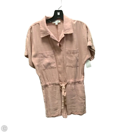 Romper By She + Sky In Pink, Size: S