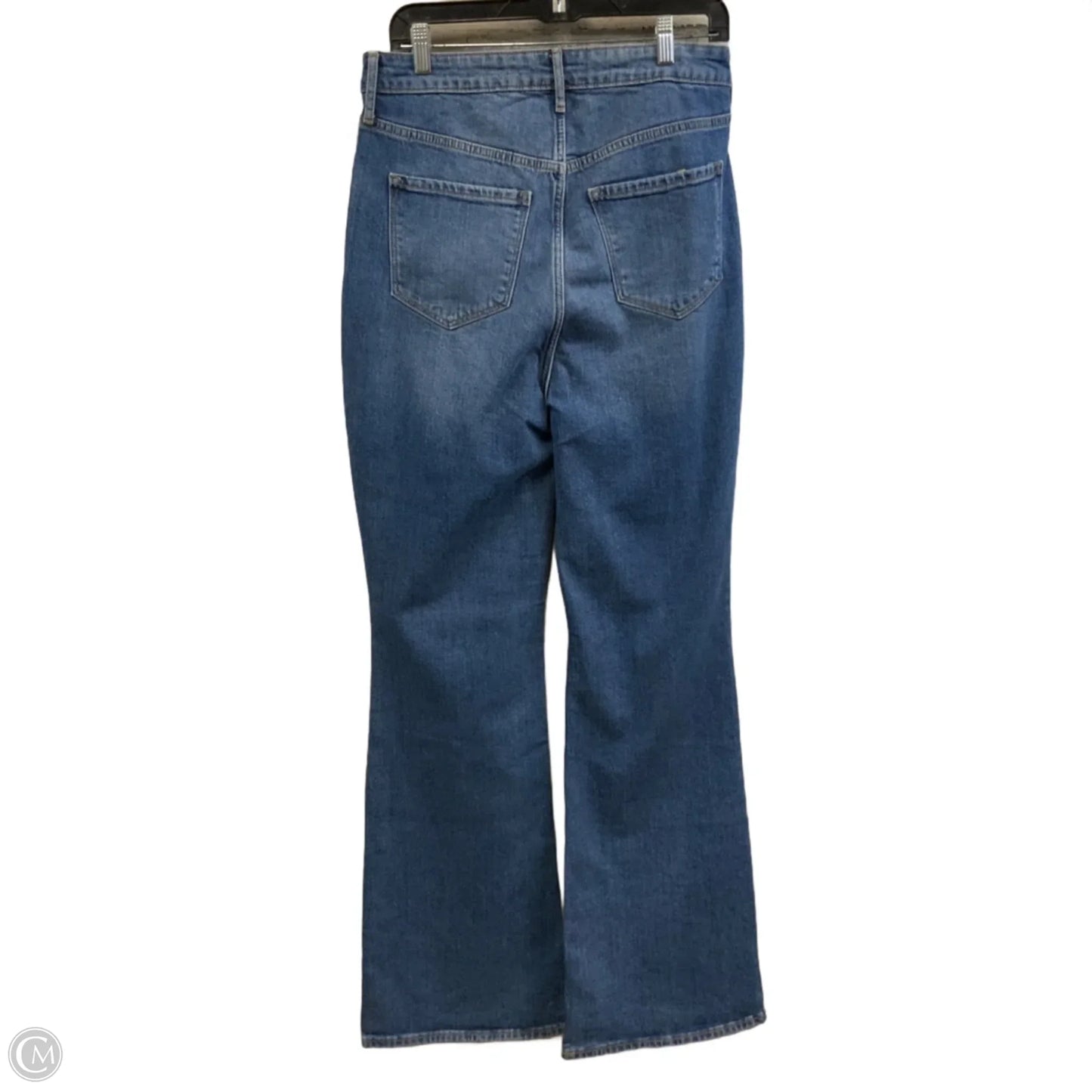 Jeans Flared By Old Navy In Blue Denim, Size: 10