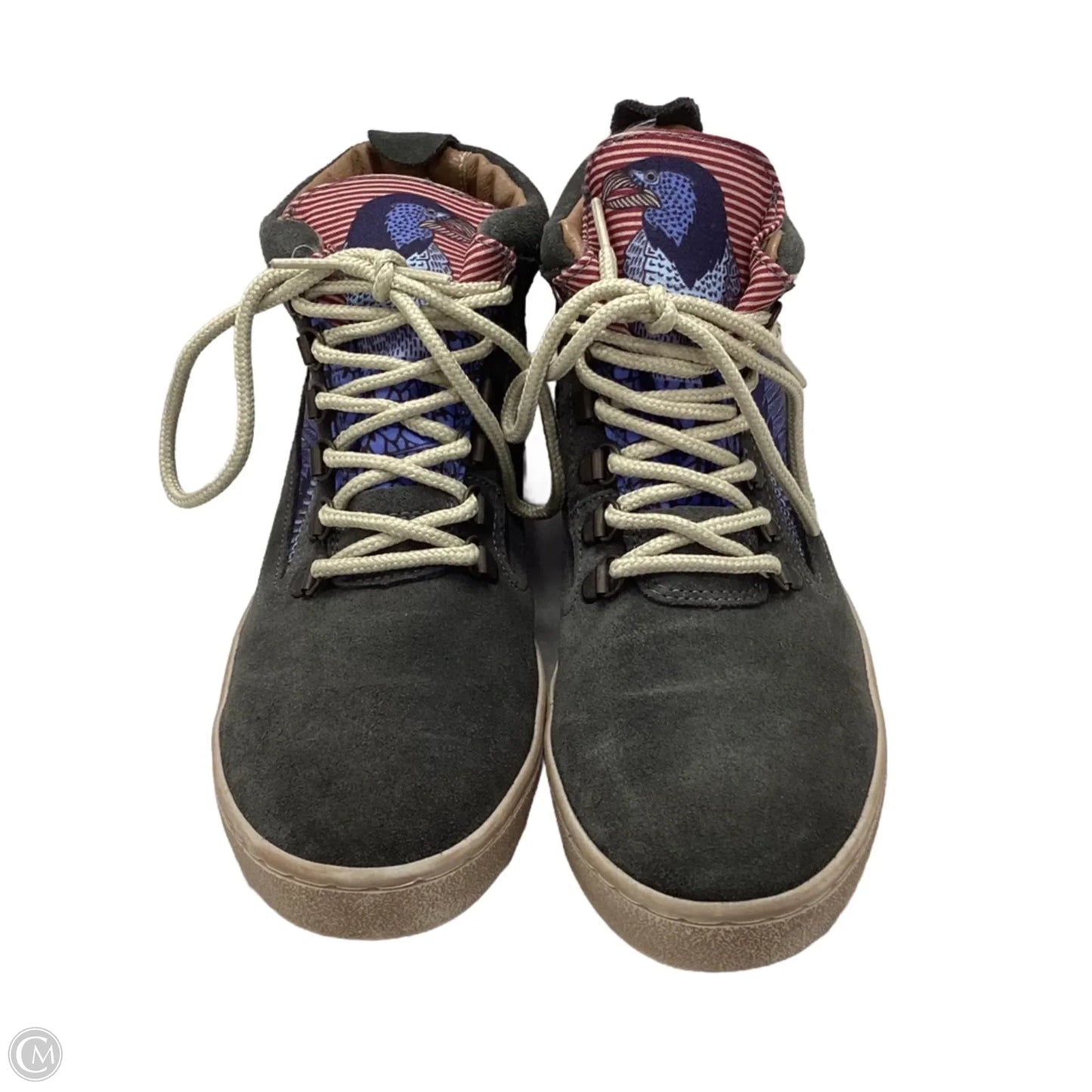 Shoes Sneakers By Inkkas In Grey, Size: 10