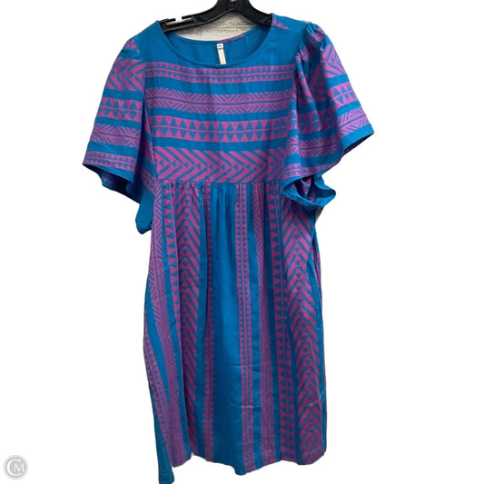 Dress Casual Short By Uncle Frank In Blue, Size: M