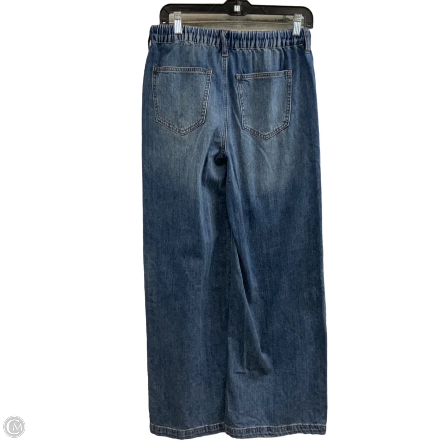 Jeans Wide Leg By So In Blue Denim, Size: S