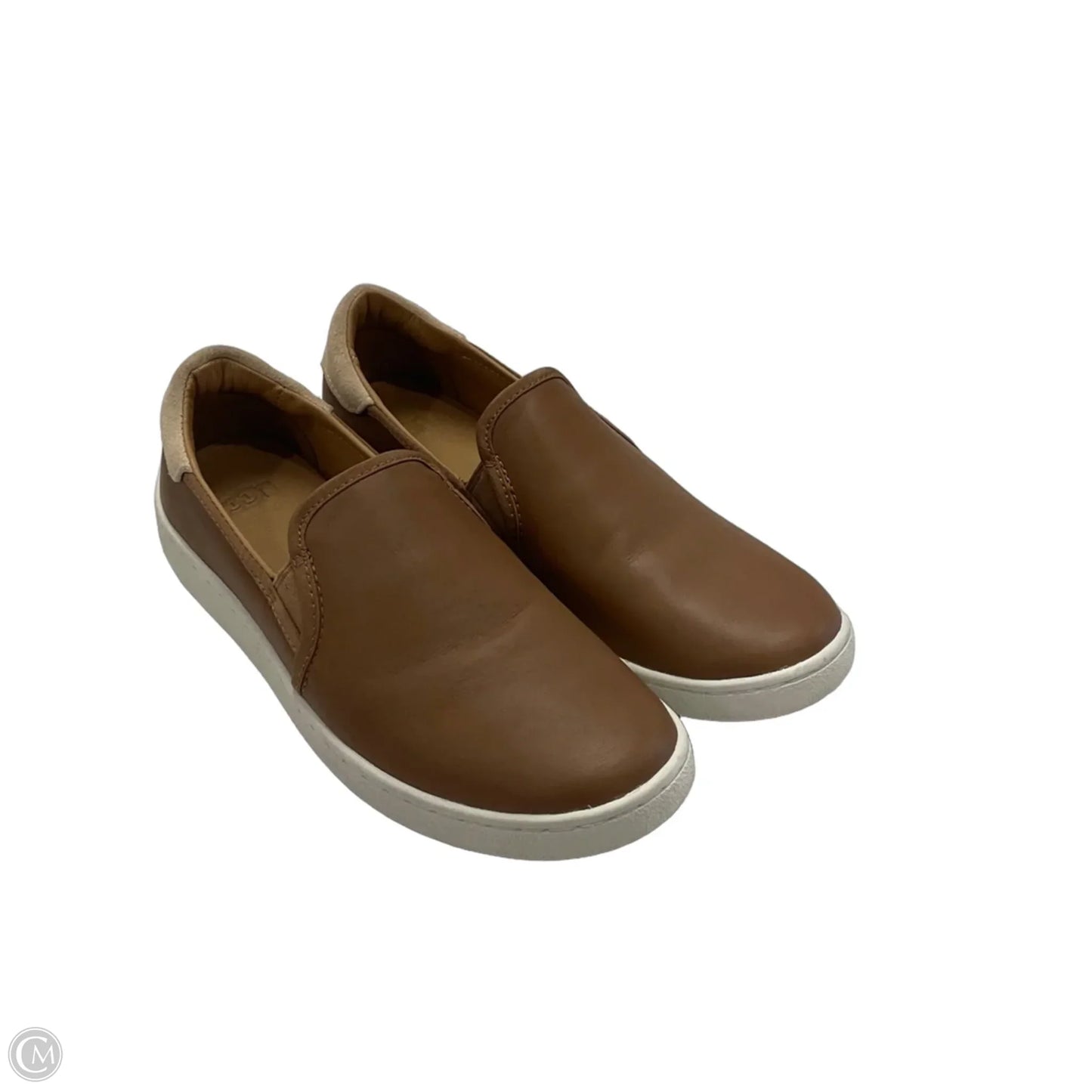 Shoes Sneakers By Ugg In Brown, Size: 9