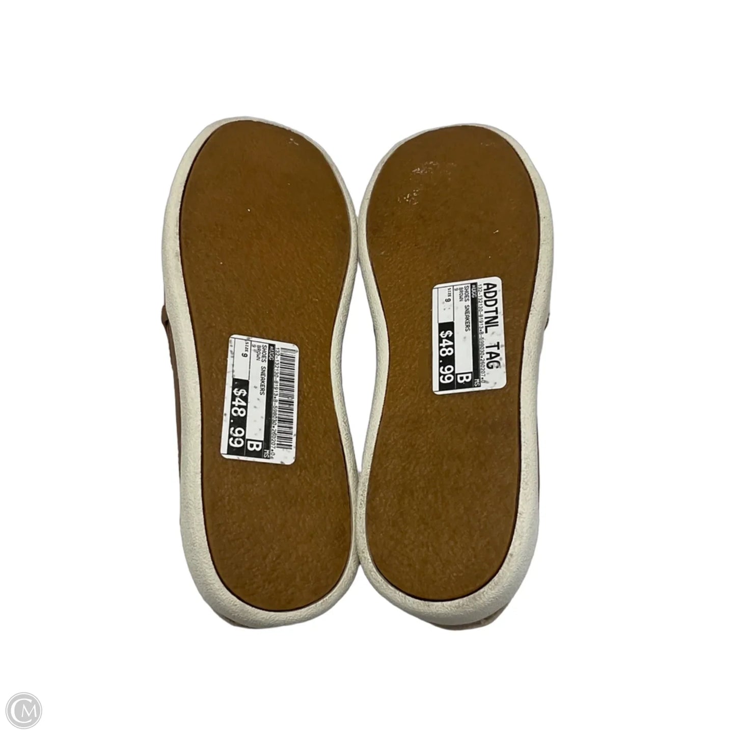 Shoes Sneakers By Ugg In Brown, Size: 9