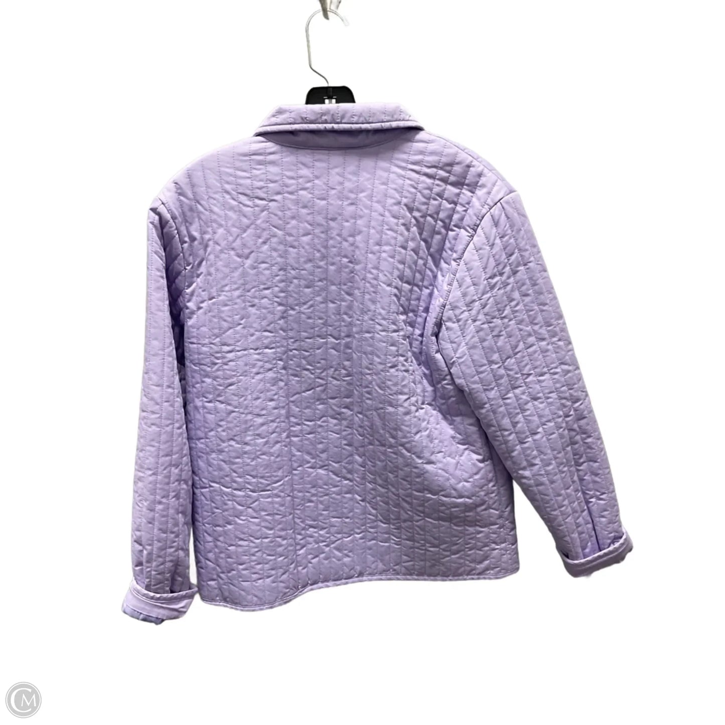 Jacket Puffer & Quilted By On 34th In Purple, Size: S